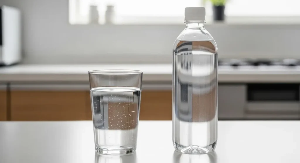 ミネラルウォーターと水道水の違いを比較