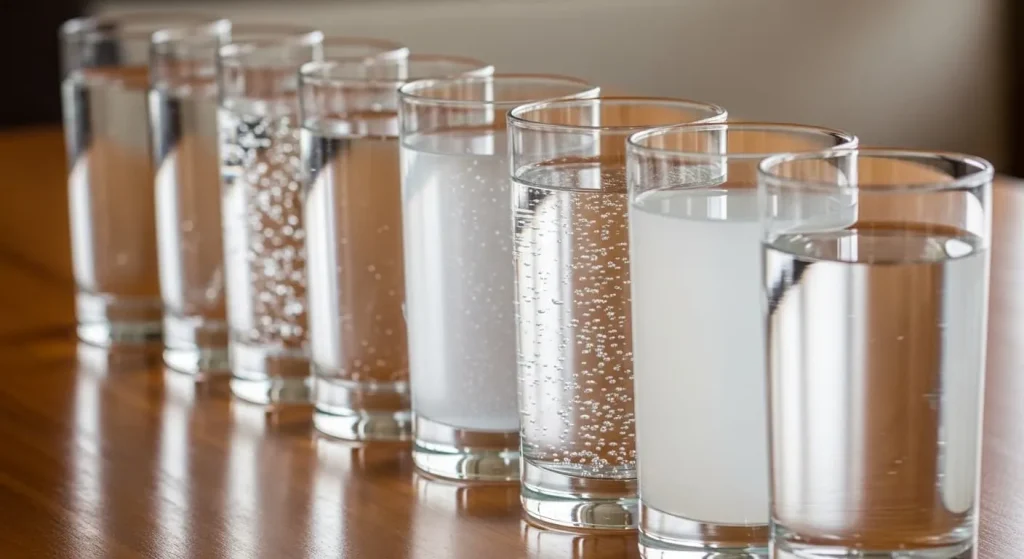 ミネラルウォーターの種類と特徴４つ