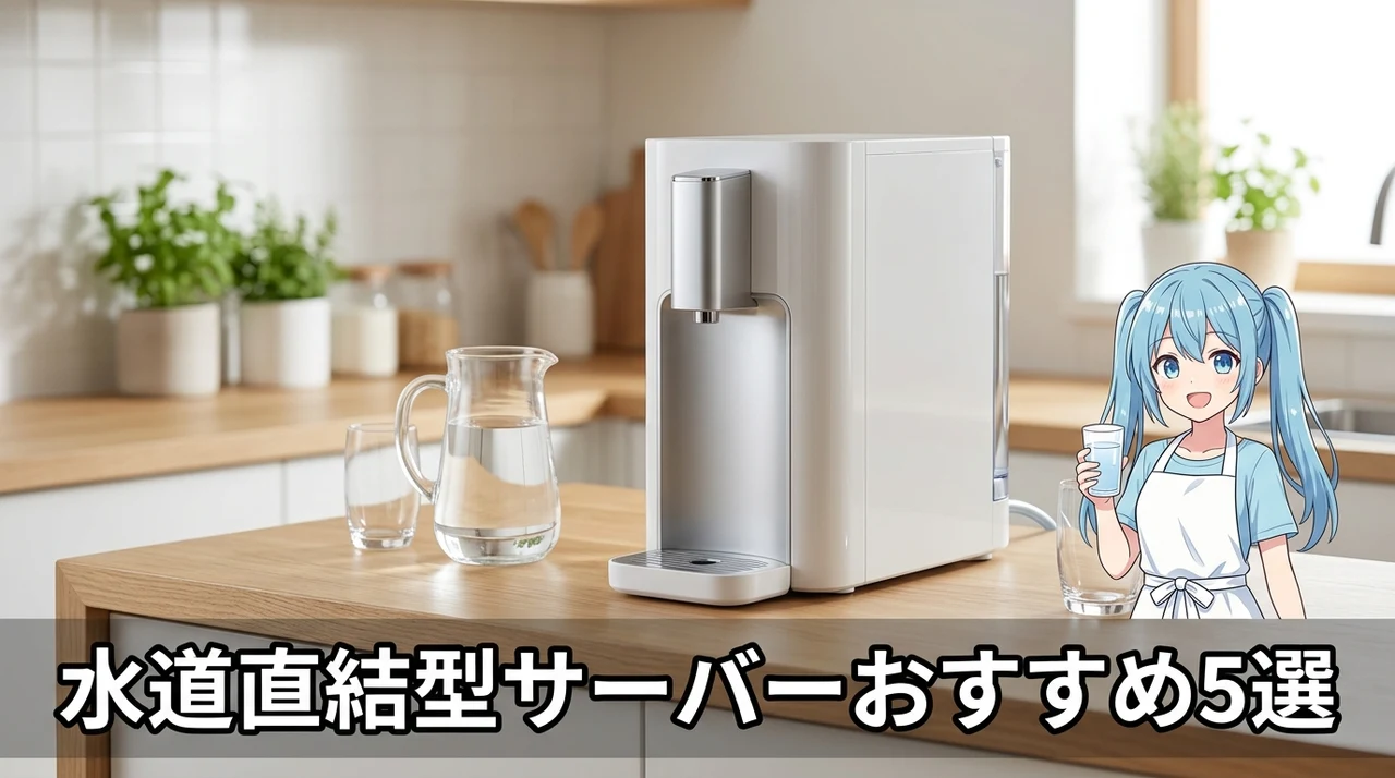 ウォーターサーバー水道直結型のおすすめ人気5選